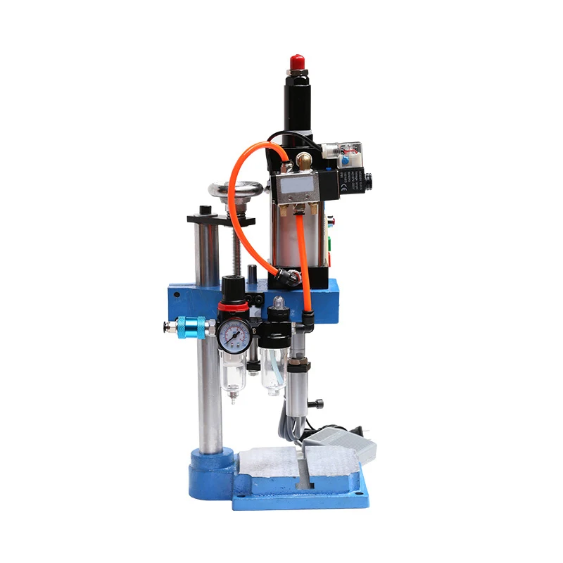 

110/220V Single Column Pneumatic Press JNA50 Pneumatic Punch Small Adjustable Force 200KG Pneumatic Punch LK
