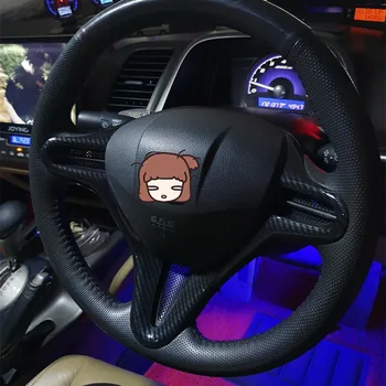 

Carbon Fibre Interior Window Gear Door Handle Sill Shift Moulding Decorated Frame For Honda Civic 8Gen RHD2006 07 08 0910 CAA329