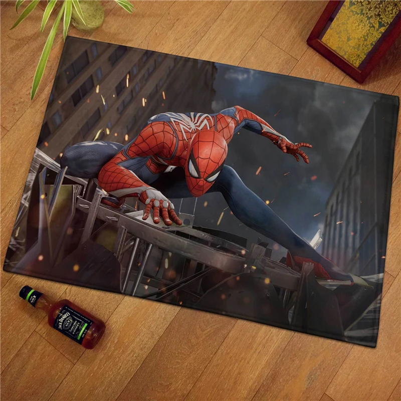 Детские напольные коврики Disney Spiderman 60x40 см с принтом кухонные ковры для ванной