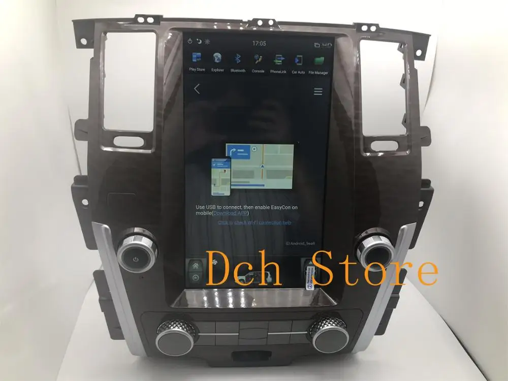 13 6 ''вертикальный tesla стиль Android 9 0 автомобильный dvd плеер GPS для nissan Patrol 2010 2019
