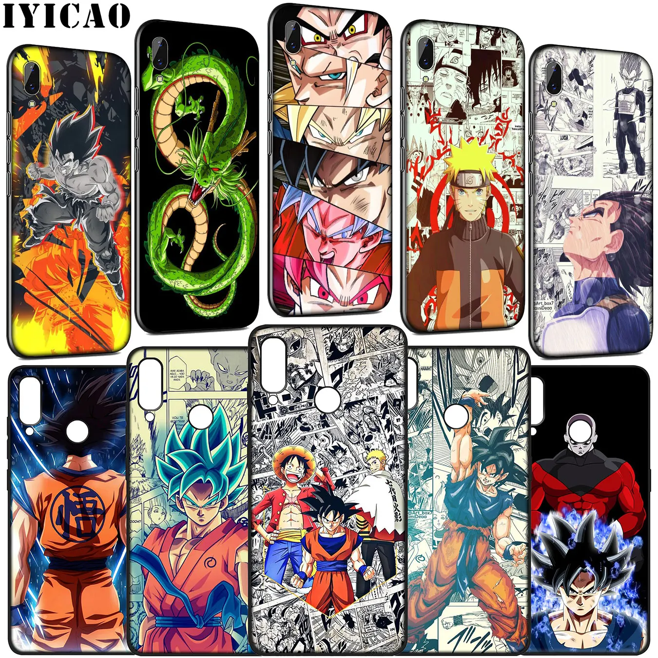 Anime DRAGON BALL Z DBZ Goku Soft Phone Case for Huawei Y9 Y7 Y6 Prime 2019 2018 Honor 20 10 9 9X 8C 8X 8 Lite 7C 7X 7A Pro |