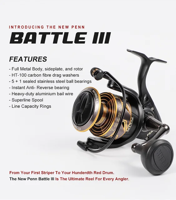 Penn Battle III Spinning Reel