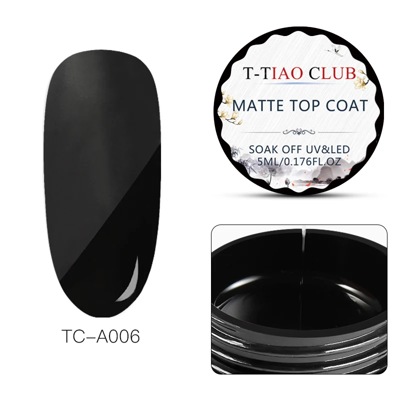 T-TIAO CLUB праймер для ногтей Гель-лак Полупостоянный замачиваемый УФ светодиодный гель матовый лак для ногтей верхнее Базовое покрытие Цветной Гель-лак для ногтей - Цвет: DS00424