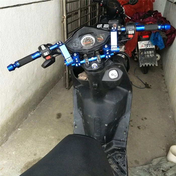 Universal Aluminum Handle ATV Dirt Pit Bike Motocross Motorcycle Handlebar Modified pedal motorcycle separation handle