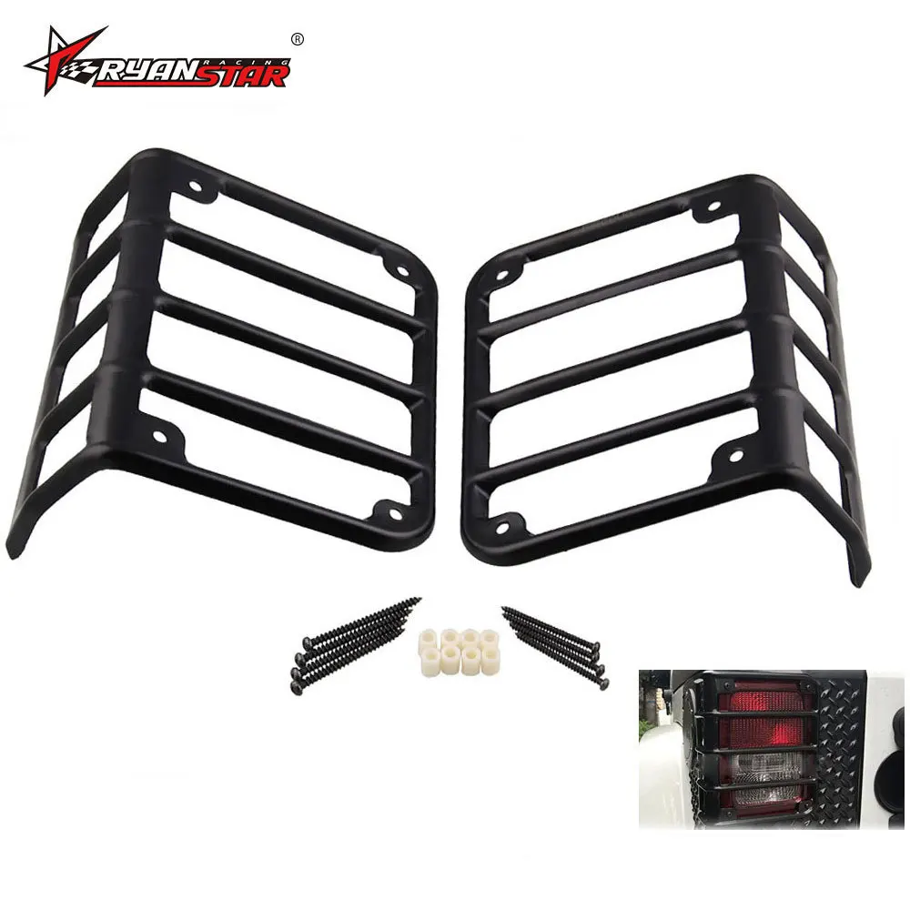 

Cross Border Boutique Car Taillight Cover Protection Cover Brake Lights Protective Frame Rear Light Box Suitable for Jeep Wrangl