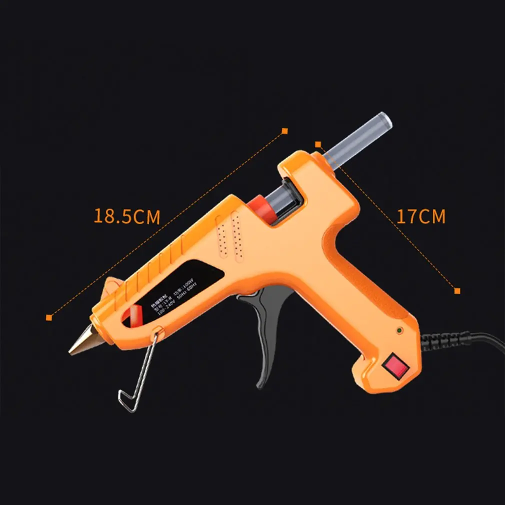 100 Вт термоплавкий клеевой пистолет для DIY ручной работы, инструменты для ремонта игрушек, электрические термоклеевые пистолеты, тепловые пистолеты с клеем, скидка