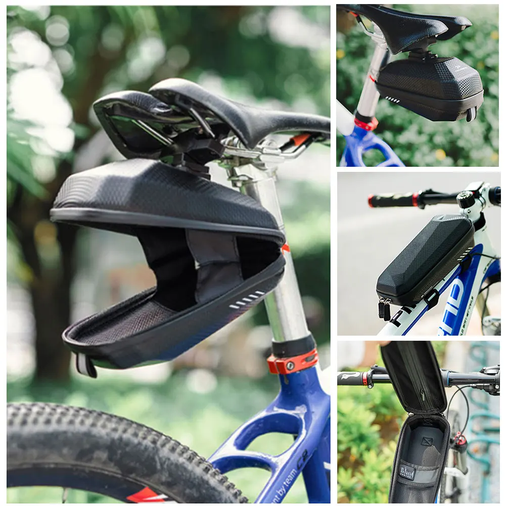 

Bike Bicycle Cycling Bag Front Tube Frame Phone Waterproof Bicycle Bags Bicicleta Pouch Frame Holder Bycicle Accessories