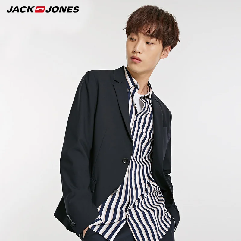 Мужской пиджак JackJones jack Jones шерстяное пальто деловой Блейзер 218308501|Пиджаки| |