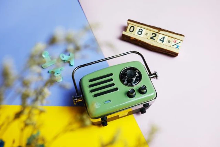 MAO KING MW-R Voyager 2 Aurora зеленый Bluetooth динамик Ретро wifi радио беспроводной портативный музыкальный металлический плейер подарок