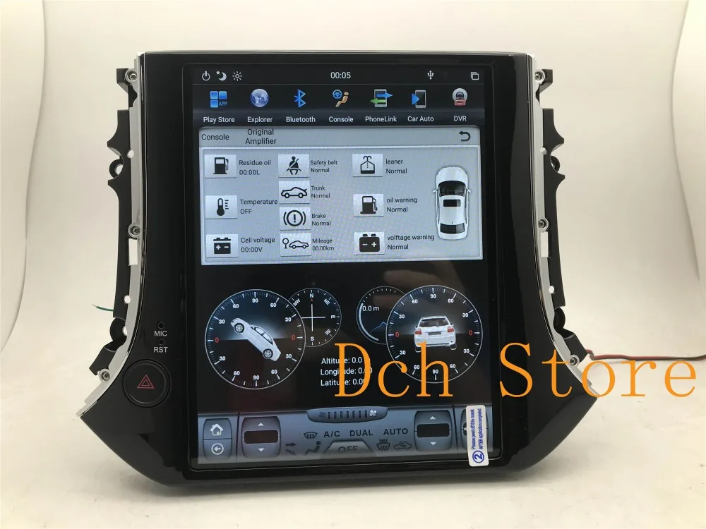 10,4 ''вертикальный Тесла Стиль Android 8,1 PX6 автомобильный DVD gps для Volkswagen tiguan 2009 2010 2011 2012 2013