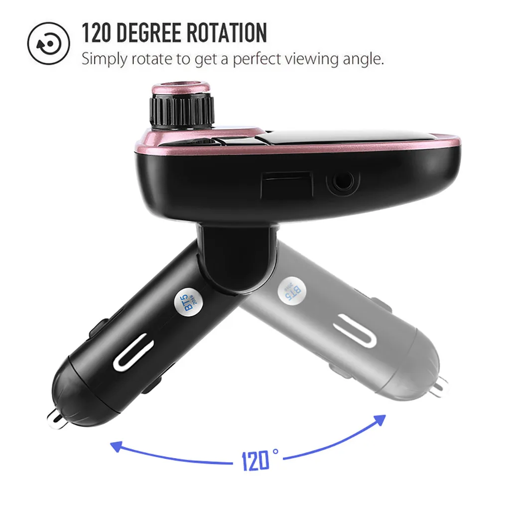 Bluetooth fm-передатчик FM MP3-плееры модулятор Handsfree Dual USB зарядное устройство A27# T2