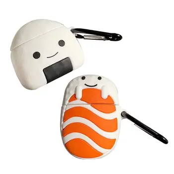 

Unique Japanese Food Protective Case Shockproof Silicone Cover for Airpods 1/2 H4GA