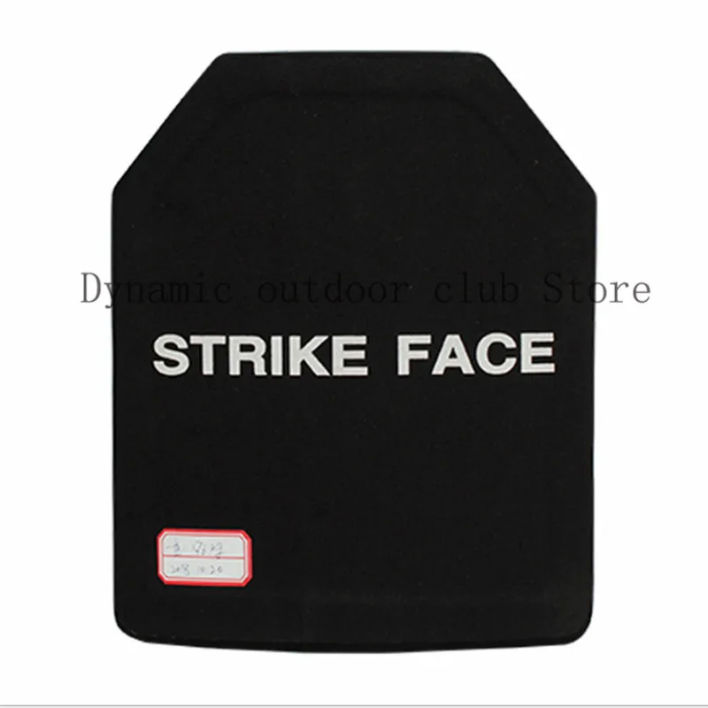 Level 3 bullet-proof flashboard five six levels of alumina carborundum
board AK47 Bullet-proof vests Body armor 6.0mm M16 3 kind