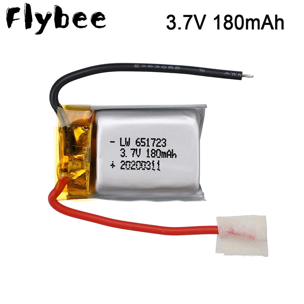 Аккумулятор 3 7 в 180 мА · ч Lipo для Syma S105 S107 S107G S108 Skytech M3 m3 S977 запасные части вертолета