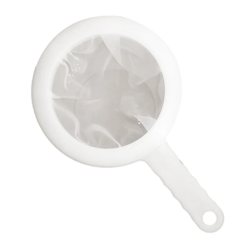 

JEYL Micro-Nylon Mesh Filter with Handle Kitchen Accessories Coffee Filter Strainer Juice Wine Herb Liquid Net Strain Filter Mes