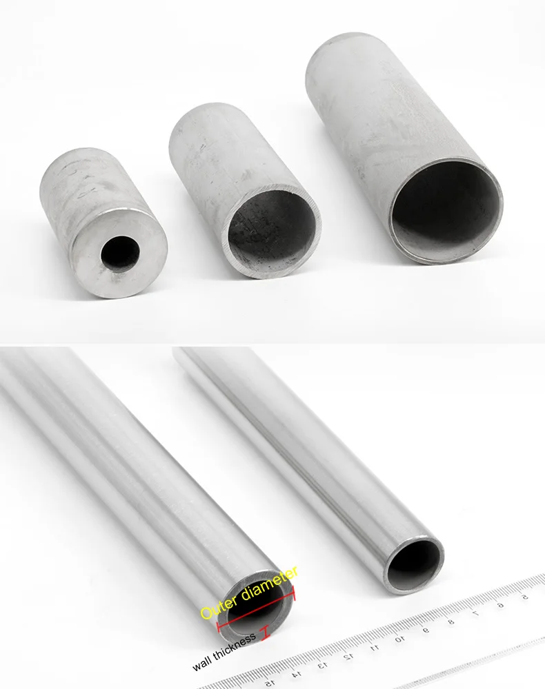Stainless steel tube  10 mm o/d x 1 mm wall type 316L x 1 metre  Long 