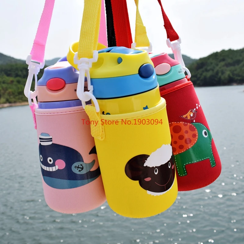 Термос из нержавеющей стали с соломинкой 400 мл|Вакуумные фляги и термосы| |