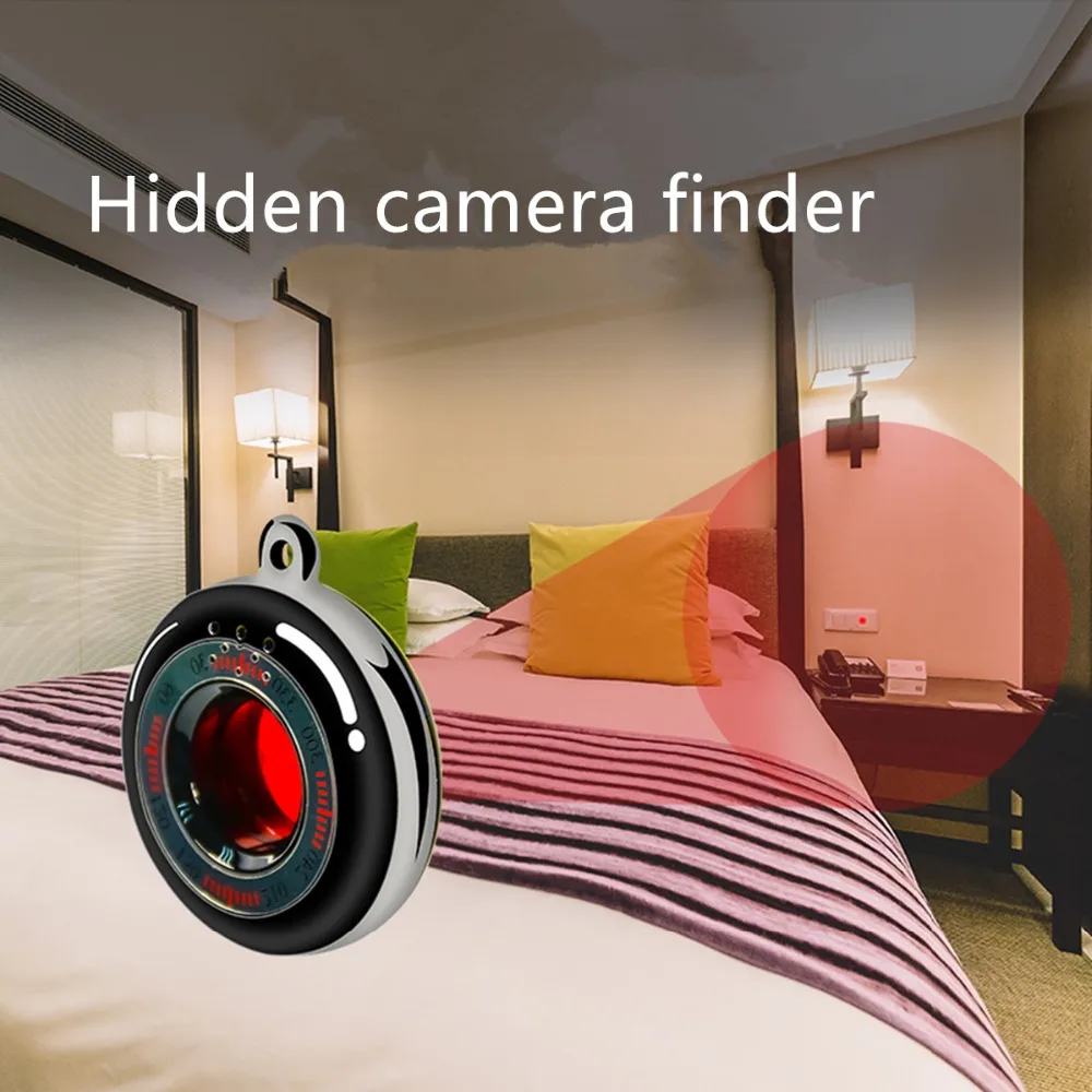 K100 bug wiretap anti spy detector hidden camera spy camera spy devices dedektor Anti-lost Alarm 2 in 1 Privacy Property Safety