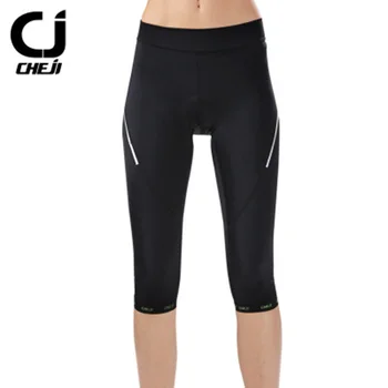 

Bicycle 3/4 Cycling Pants Shorts Black Quick Dry 3/4 Breathable Wicking Sports