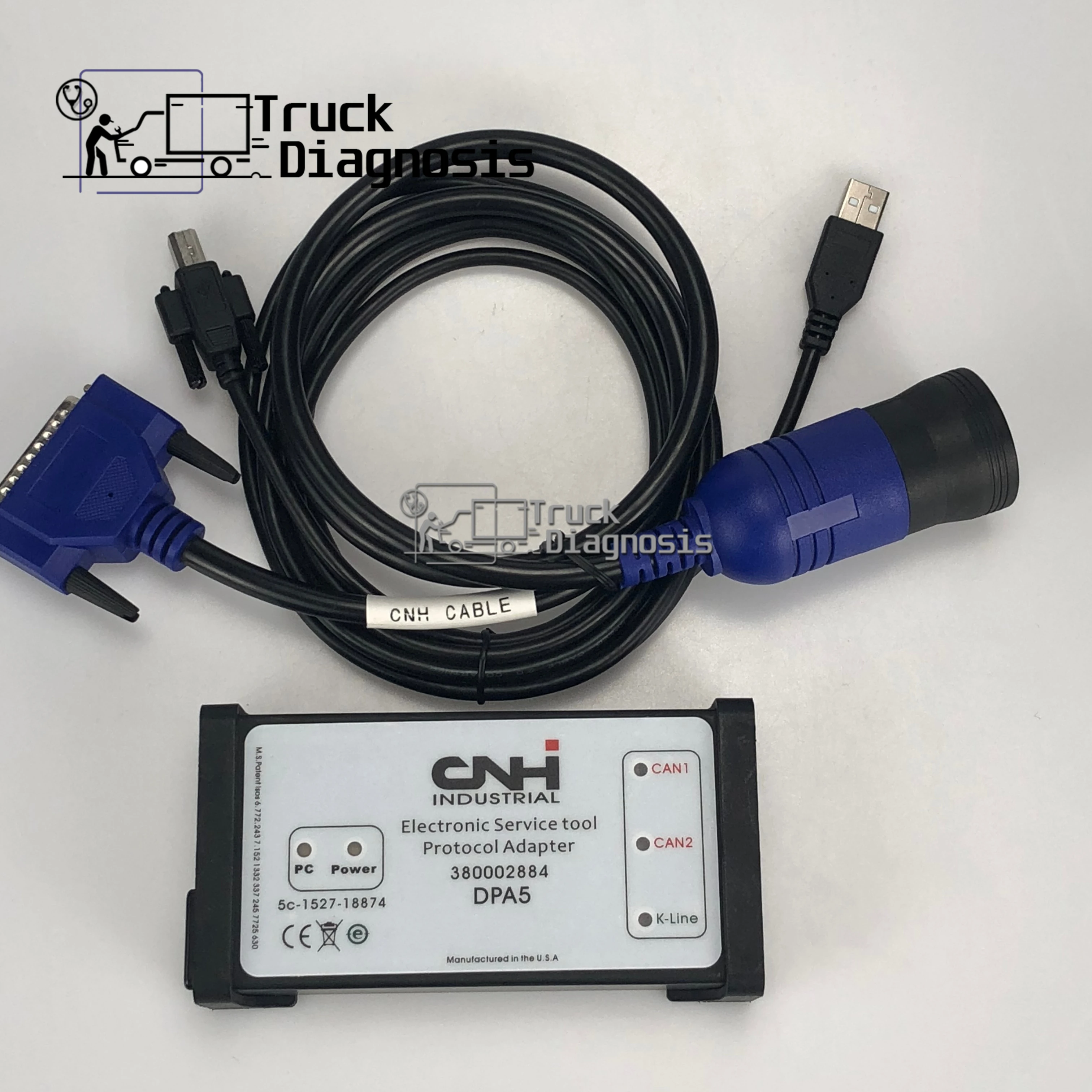 

V9.1 CNH est DPA5 kit diagnostic tool New Holland Case Agricultural Construction diagnostic scanner cnh Electronic Service Tool