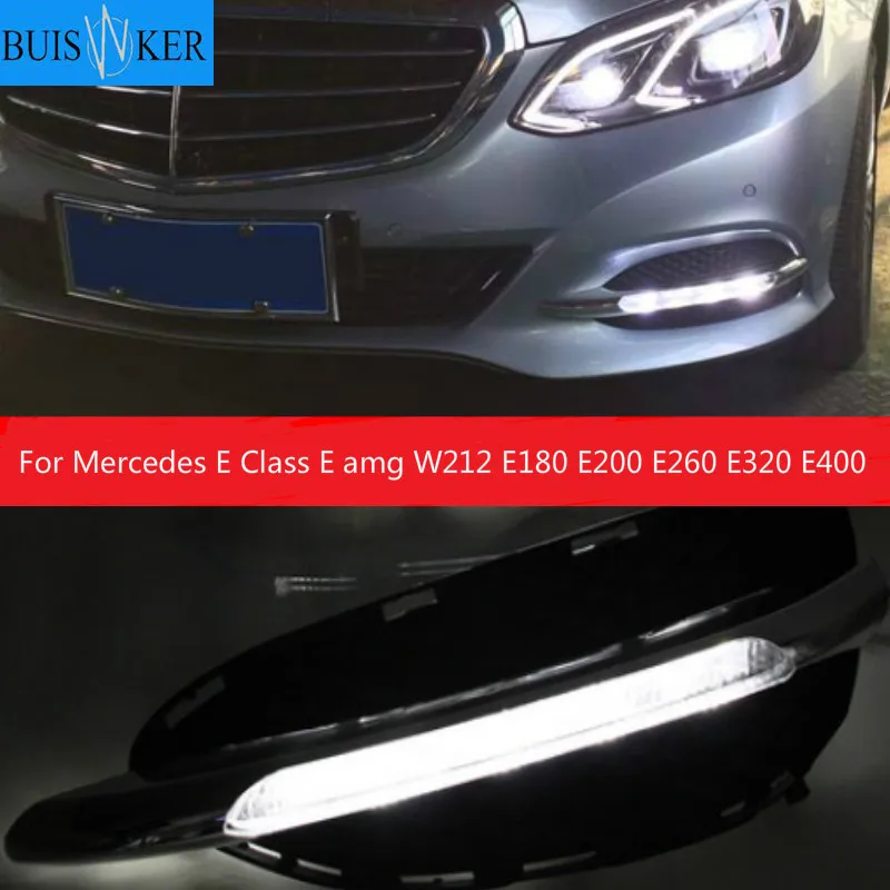 

Daytime Running Light DRL LED Day Lights Day Lights For Mercedes E Class E amg W212 E180 E200 E260 E320 E400 2014 2015