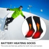 Electric Heated Socks Battery Powered Cold Weather Heat Socks for Men Women Riding Camping Hiking Motorcycle Warm Winter Socks ► Photo 3/6