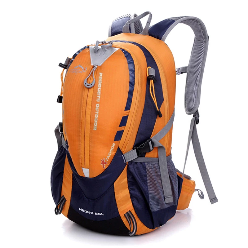 25L Cycling Backpack Men and Women Camping Mountaineering Hiking Backpack Rucksack Camping Bag Trek Backpack Breathable Backpack