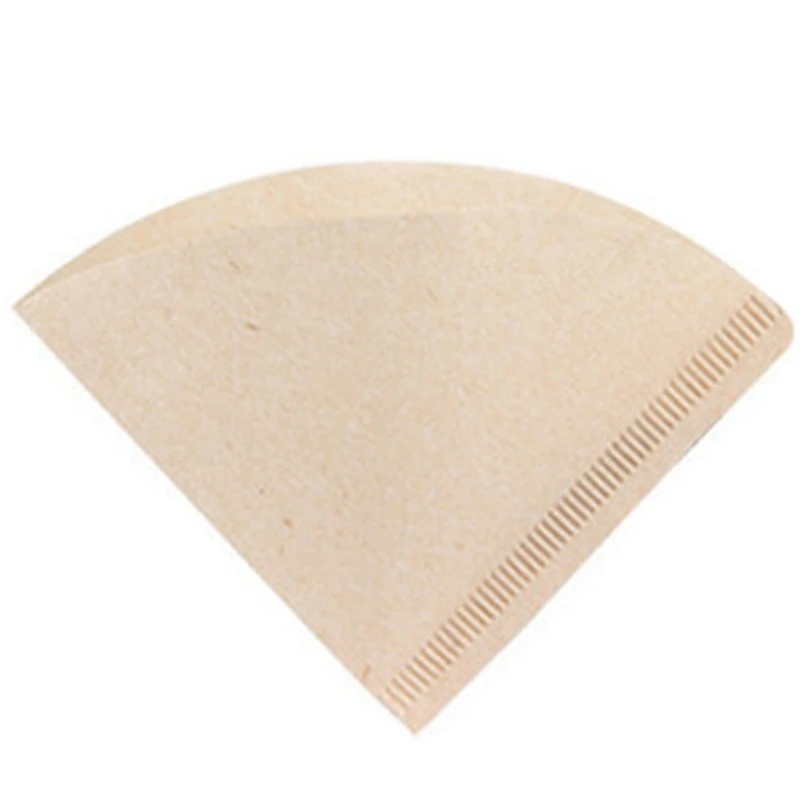 

200Pcs V-Shaped Coffee Filter Paper 3-4Cup Coffee Filter Cup Espresso Coffee Drip Tool Paper Filter