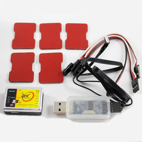 Таро ZYX-S2 Flybarless 3-Axis Gyro Системы ZYX-S V2 ZYX23 для Trex 450 500 550 600 700 FBL RC вертолет | Игрушки и