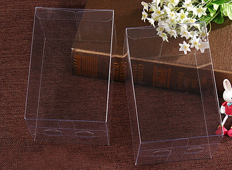 

30pcs 11*11*19cm clear plastic pvc box packing boxes for gifts/chocolate/candy/cosmetic/crafts square transparent pvc Box