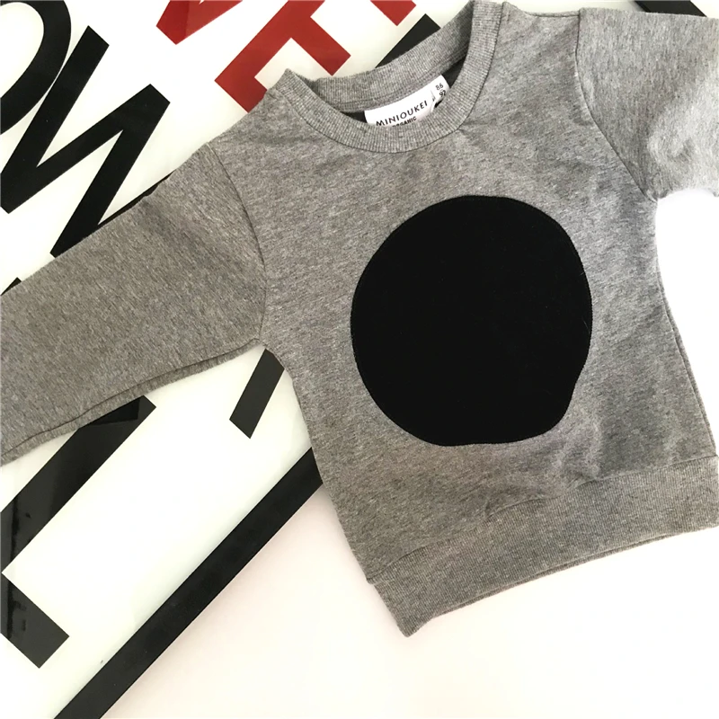 Gray tops Комплект осенней повседневной одежды для маленьких мальчиков; модный свитер и штаны-шаровары для маленьких мальчиков; осенний пуловер для мальчиков; комплект брендовой одежды для малышей - Цвет: Gray tops