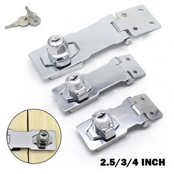 

No hole with lock plate cabinet lock drawer lock cabinet file lock iron box lock 90 degree lock plate lock 1pcs