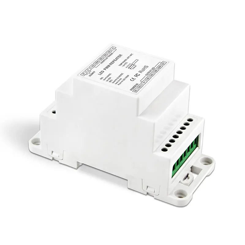 Din-рейка Тип 5CH светодиодный репитер/усилитель мощности; DC5V-DC24V вход;(BC-965-DIN