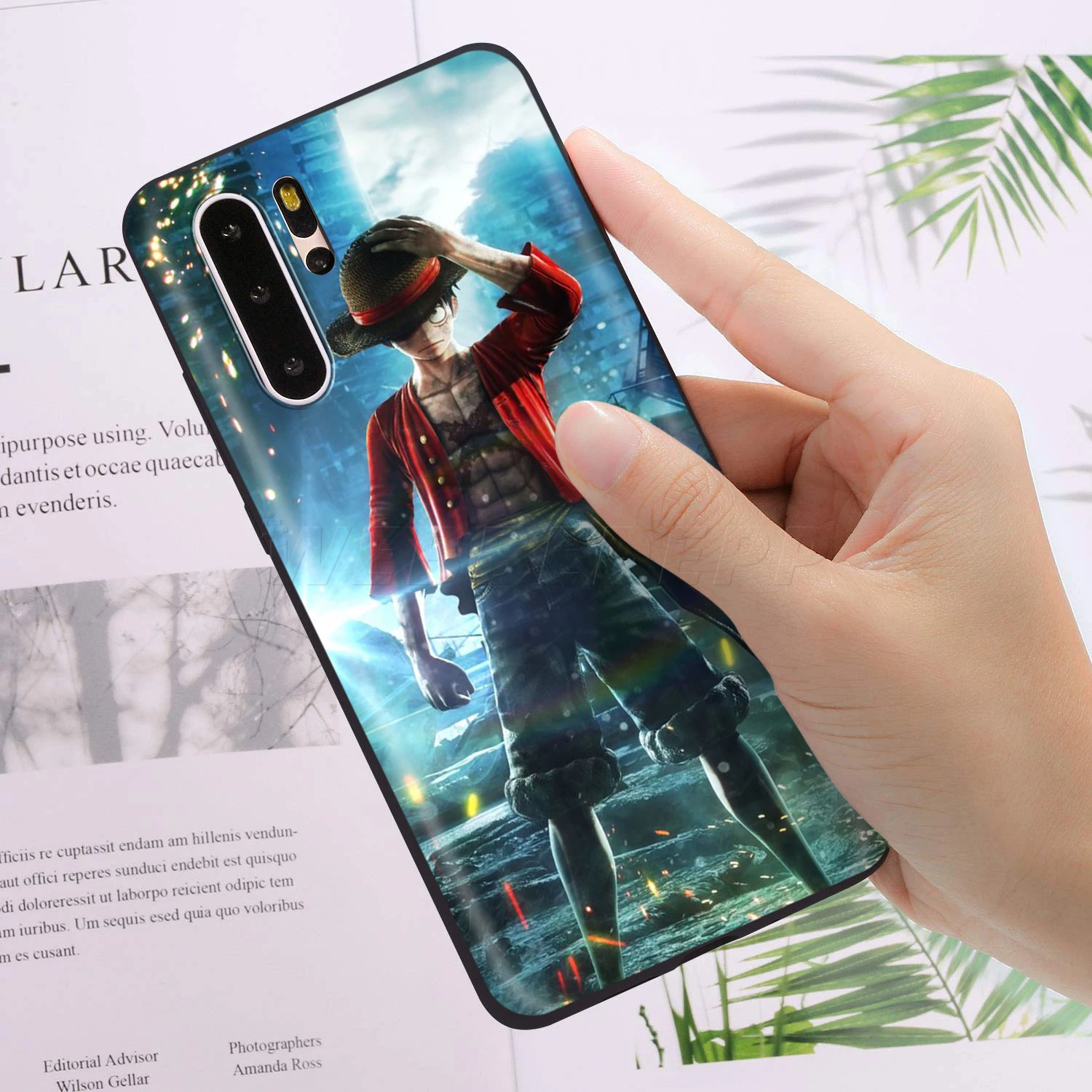 Webbedepp Аниме One Piece Luffy чехол для Huawei P8 P9 P10 P20 P30 Lite Pro P Smart Z 2019 Мини|Бамперы| |