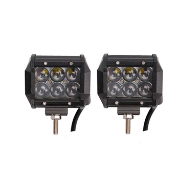 

2pcs ECAHAYAKU 4 Inch Dually 30W Led Light Bar IP67 Shockproof 6000K for SUV Jeep Pickup truck 4x4 vehicle 12V/24V Car LED Lamp