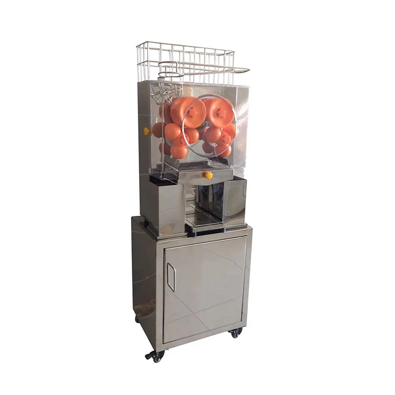 Коммерческая автоматическая соковыжималка для апельсинов из нержавеющей стали