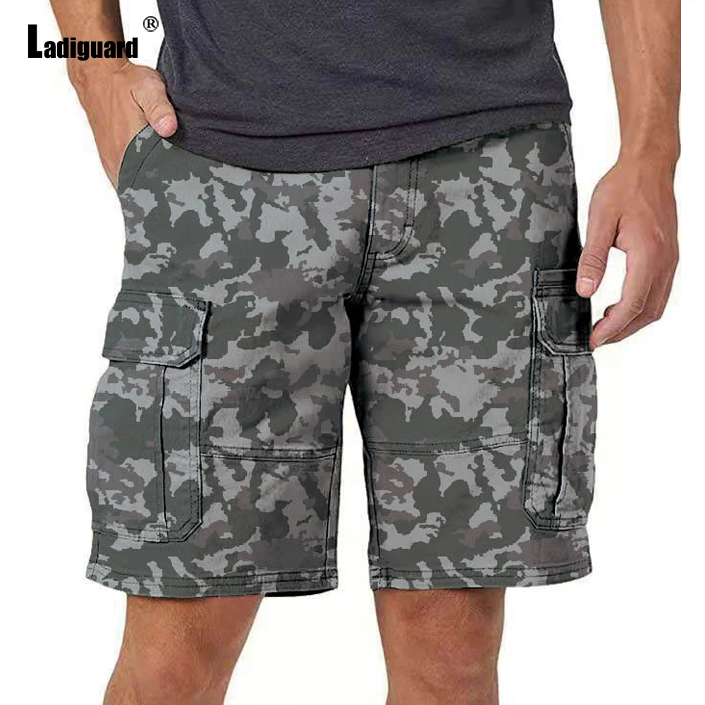 Men Cargo Shorts Fashion Camouflage Men 
