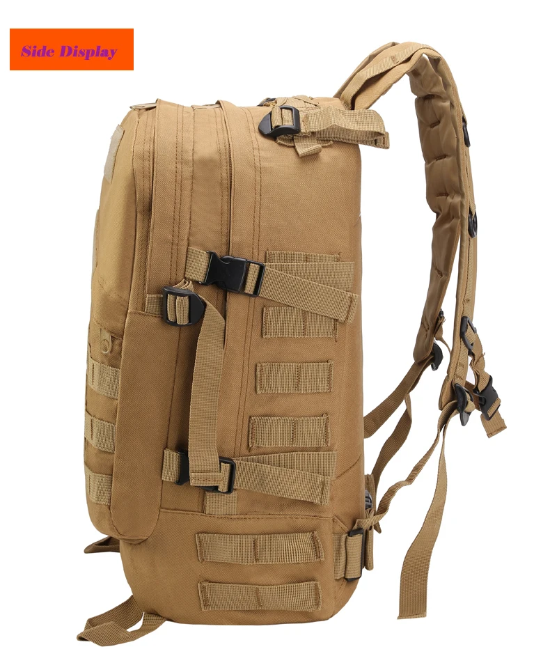 55Л 3D Molle тактический рюкзак нейлоновый Водонепроницаемый Открытый Спорт Кемпинг и туризм рюкзак мужской военный рюкзак армейский вентилятор