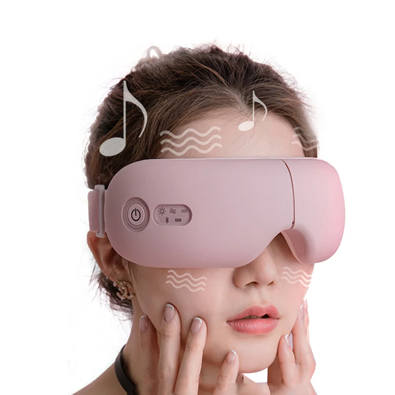 Bluetooth Smart Vibration Eye Massager Eye Care Device Hot Compress Glasses Instrument Music Foldable Eye Protection afbeelding