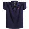 Summer Business casual men's short-sleeved polo shirt large size lapel plus size shirt  tide  half sleeve 6XL 5XL 4XL ► Photo 3/5