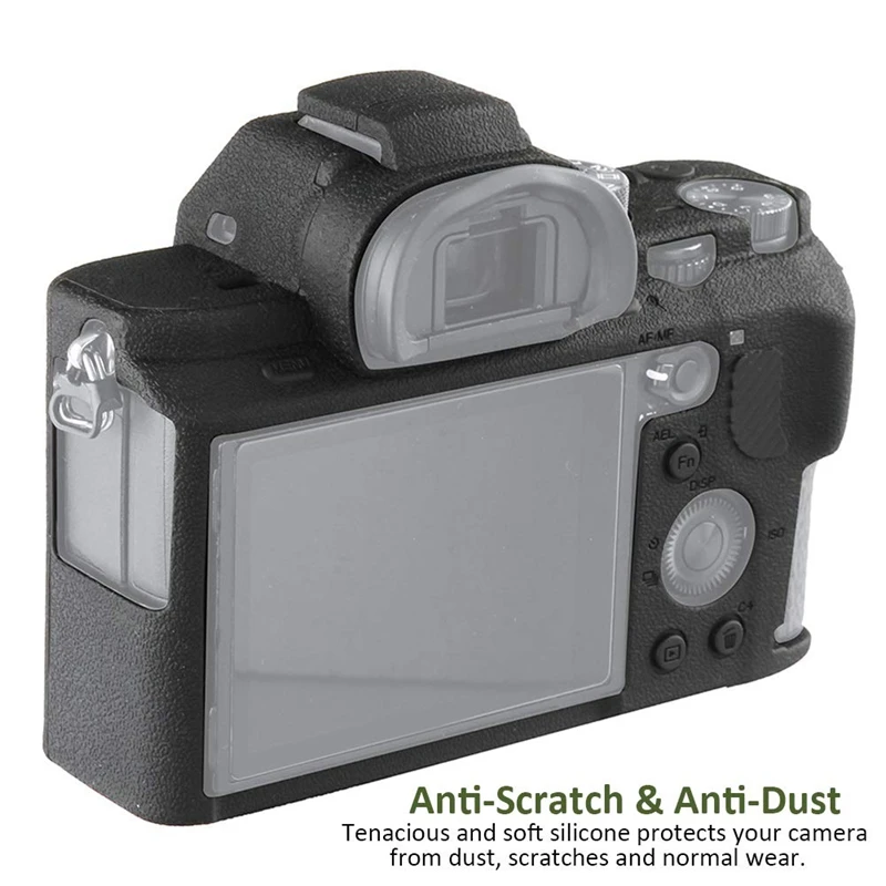 Силиконовый резиновый чехол для камеры для sony A7M2 A7Ii A7R2 A7Rii A7Sii A7S2 съемный защитный резиновый чехол с защитой от царапин