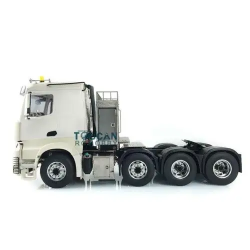 LESU металлический 8*8 шасси Merce 1/14 RC тягач DIY Hercules кабина сервопривод THZH0520