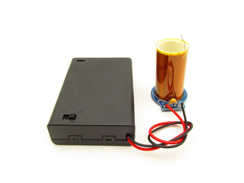 Тесла катушки DIY Kit запчасти на батарейках без дуги мини Тесла DIY космическое освещение