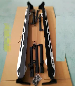 

Aluminium New fit for Nissan X-Trail Rogue 2014 2015 2016 2017 2018 2019 running board side step Nerf bar good quality