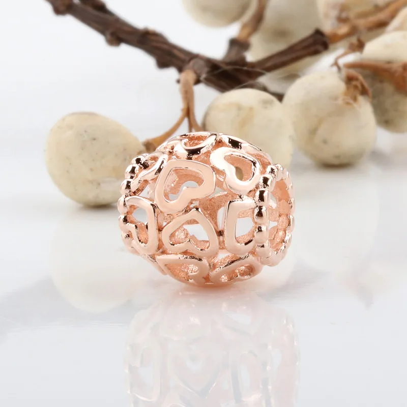 

Authentic 925 Sterling Silver Beads New Style Opens Your Heart's Charm Beads Fit Original Pandora Bracelet For Women Diy Jewelry