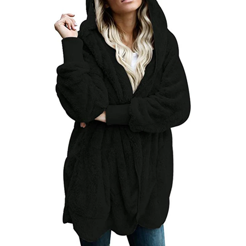 Herfst en winter mode vrouwen jacke in de lange sectie van twee kanten dragen anti-bont теплая Повседневная Дамская куртка