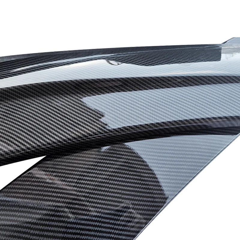 Front Bumper Spoiler Protector Plate Lip Body Kit Carbon Surface Car Decorative Strip Chin Shovel For Skoda Superb