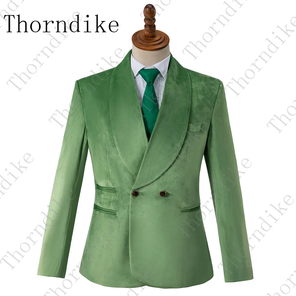 Thorndike золотая вышивка цветочный узор сценический костюм куртка мужской Стильный блейзер Мужской сценический вечерний блейзер мужской бархатный блейзер - Цвет: style 1
