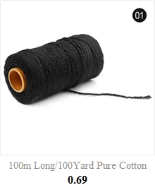 Macrame хлопковый шнур для настенного подвесного Ловец снов 3,5 мм x 100 м веревка шнурок для ремесла DIY ручной работы домашнего декоративного питания