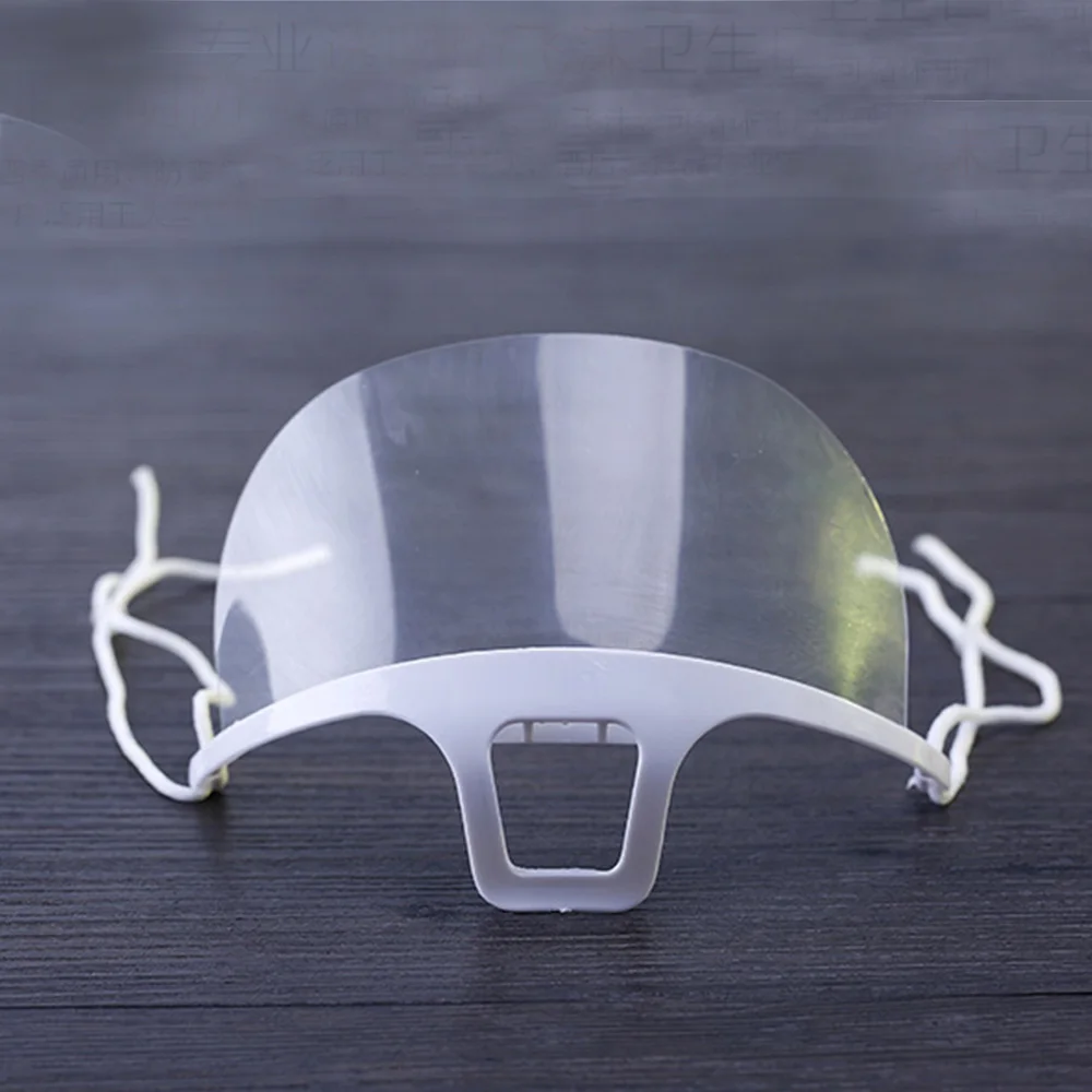 

10pcs Transparent Environmental Mask Permanent Makeup Supplies Reusable Mask Tattoo Tool Accessories